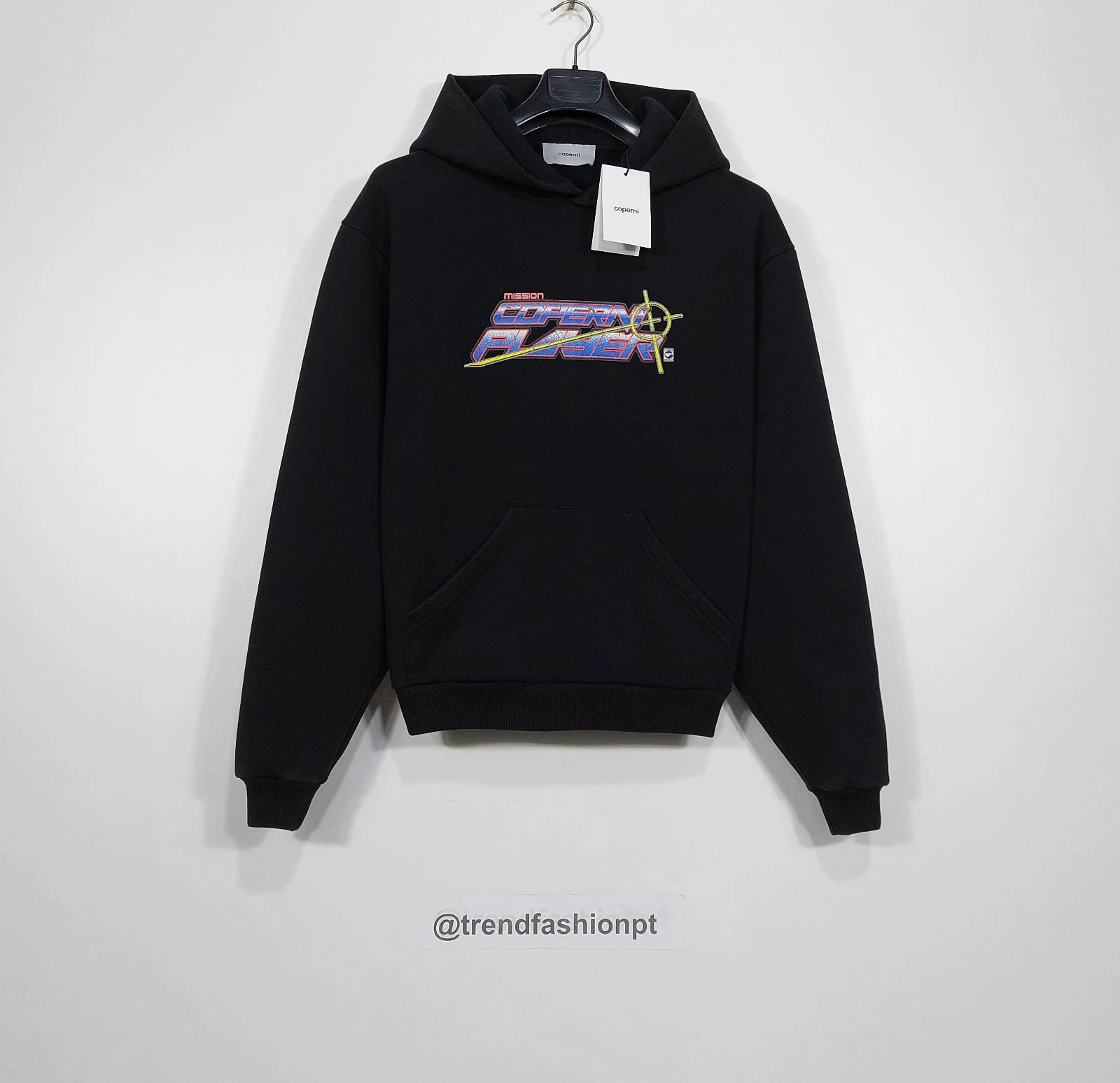 Coperni slogan hoodie - black L